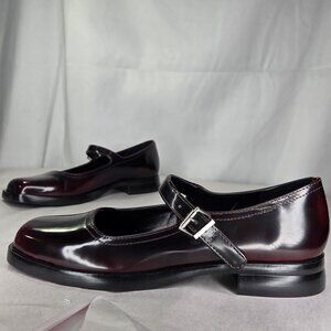 NWT Madden Girl Women's Dominic Mary-Jane - Bordeaux Rub-Off